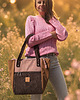 torby na ramię Brązowo-różowa duża torba shopper Devon 2