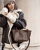 torby na ramię Skórzana torebka - czekoladowy brąz - HARMONY BAG 4