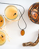 wisiory Owalny, kolorowy, artystyczny, dwustronny wisiorek abstrakcyjny handmade 5