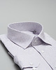 koszule męskie Wzorzysta koszula męska 00353 dł rękaw biały classic 3