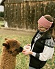 opaski do włosów Podwójnie ciepła różowa opaska merino na mroźny wiatr 1