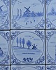 kafle i panele Zestaw kafle holenderskie ręcznie malowane kafle płytki delft 2