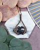 wisiory Miedziany wisiorek wire wrapping z jaspisem Garboo #528 1