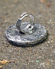 pierścionki srebrne Pierścionek S A L E :: AZTEC ring :: ceramiczny PIERŚCIEŃ unikat 4