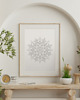 plakaty Plakat do Kolorowania Mandala 50x70cm 2