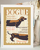 obrazy i plakaty do pokoju dziecięcego Plakat Dogue 1