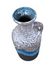 wazony Ceramiczny wazon z uchem, fat lava, Strehla Keramik, Niemcy, lata 70. 7