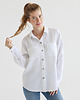 koszule damskie  Lniana koszula 100% len PURE WHITE 1