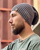 czapki i kapelusze męskie Czapka ściągaczowa 2w1 Unisex - Ciemny Szary 1