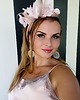 fascynatory Fascynator ślubny YARAH BOHO RÓŻ /oraz inne kolory 4