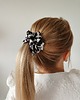 gumki do włosów Satynowa gumka satynowa scrunchie owijka frotka nocna pantera MIDI 1