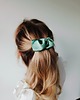 spinki i klamry do włosów Scrunchie spinka klamra jedwabna królowa szmaragdów 2