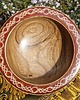 talerze, miski Drewniana miska z orzecha 2