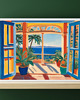grafiki i ilustracje PLAKAT  St Tropez, Matisse obraz, kolorowa dekoracja ścienna 1