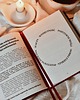 kalendarze i plannery DZIENNIK AUTOREFLEKSJI - burgund - rozwojowy przewodnik dla kobiet 2