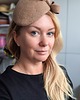 kapelusze damskie CORRIE beż toczek wełniany 1