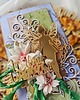 kartki scrapbooking Kartka urodzinowa ze złotą wróżką 1