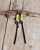 kolczyki z mosiądzu Kolczyki z oksydowanej miedzi z jaspisem /1/ biżuteria handmade, rękodzieło 1