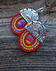 kolczyki soutache Ogień i woda- etniczne kolczyki soutache 4