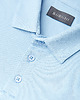t-shirty męskie Koszulka polo męska lipari 100% bawełny niebieska 2