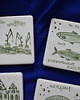 podkładki do kuchni Kafle ręcznie malowane- podkładki ceramiczne flądra śledzie Gdańsk 2