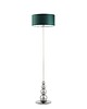 lampy podłogowe Czarna lampa podłogowa do salonu ROMA 7