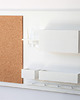 organizery Organizer biurowy - 63x45 cm, drewniany, na ścianę. tablica korkowa 3
