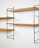 regały i półki Półka modułowa w typie ,,String" lata 70. 2