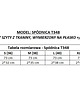 spódnice midi Spódnica midi z wysokim stanem T348, czerwona 3