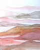 obrazy Akwarela Górski pejzaż oryginalny obraz 300g A3 30x40 cm 2