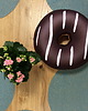 poduszki z grafiką Poduszka Pączek Donut Mały Czekolada 2