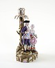 figurki i rzeźby Figuralny świecznik ceramiczny w stylu Art Deco, Europa 2