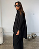 koszule damskie  Koszula Calm black oversize cotton 3