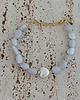 bransoletki z kamieni naturalnych Bransoletka  Chalcedon 1