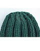 czapki damskie Czapka beanie  z wełną w kolorze szmaragdowym 1