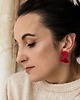 kolczyki z masy plastycznej Kolczyki STATEMENT TWIST 1