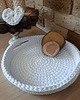 kosze do przechowywania Koszyk - taca ze sznurka 25cmx6cm 2