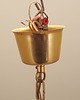 lampy wiszące Żyrandol mosiężny, duński design, lata 70, produkcja: Dania 8