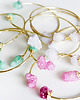 bransoletki z kamieni naturalnych Crystal Bangle bransoletka z kryształami SugarPi 3