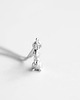 srebrne naszyjniki Rhodium Plated Bunny Necklace 2