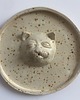 Podstawki pod kadzidełka Talerz z kotem,, ceramiczne naczynie na kadzidełko 2