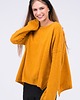 swetry damskie  Sweter Oversize Alaska Szafranowy 1