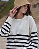 swetry damskie  Sweter Classic merino stripes 5