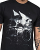 t-shirty męskie T-shirt męski UNDERWORLD Drums czarny 2