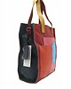torby na ramię Torebka damska shopper, pojemna, skórzana ze skrawków kolorowa OLIVKA 1