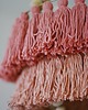 lampy wiszące Boho Lampa Abażur z Chwostami-Katja Brudny róż 4