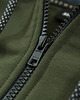 bluzy męskie Bluza męska z kapturem rozpinana  LAS khaki 8