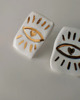 kolczyki ceramiczne Kolczyki ceramiczne  "oko" 3