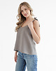 topy damskie Lniany Top MEADOW TRUE GRAY 1
