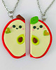 naszyjniki - inne Naszyjnik  2 Kawałki Jabłuszka 3
